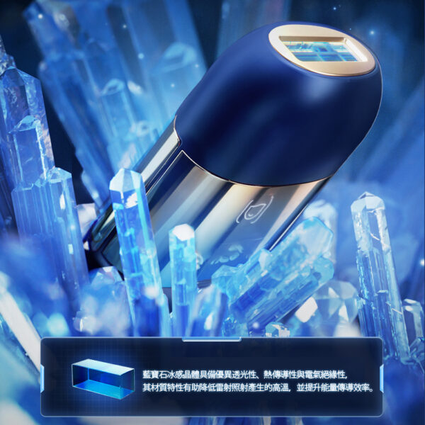 （新款預購）英國BoSidin脫毛儀 2025最新藍寶石款 雙燈管科技 無限出光次數：圖片 3